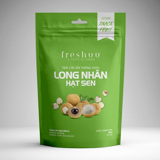Long nhãn hạt sen sấy thăng hoa