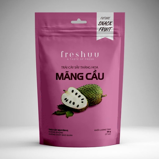 Mãng cầu sấy thăng hoa